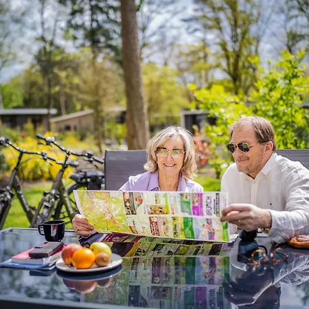 Comfortable With Combination Microwave Near The Veluwe Chalé
