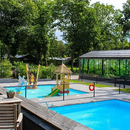 Comfortable With Combination Microwave Near The Veluwe Chalé *
